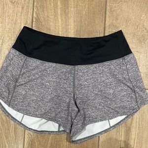 Gray Lululemon shorts